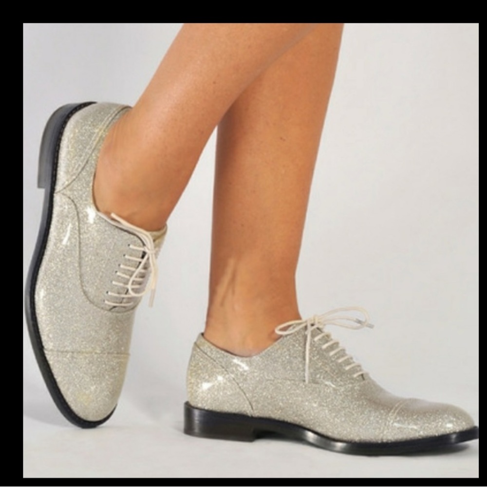 Marc Jacobs Diamond Clinton Oxford Flats Regular. - Picture 3 of 12